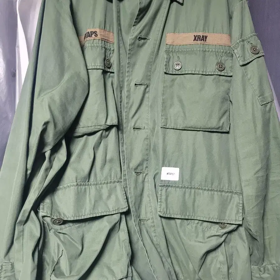 wtaps 19ss jungle olive XRAY