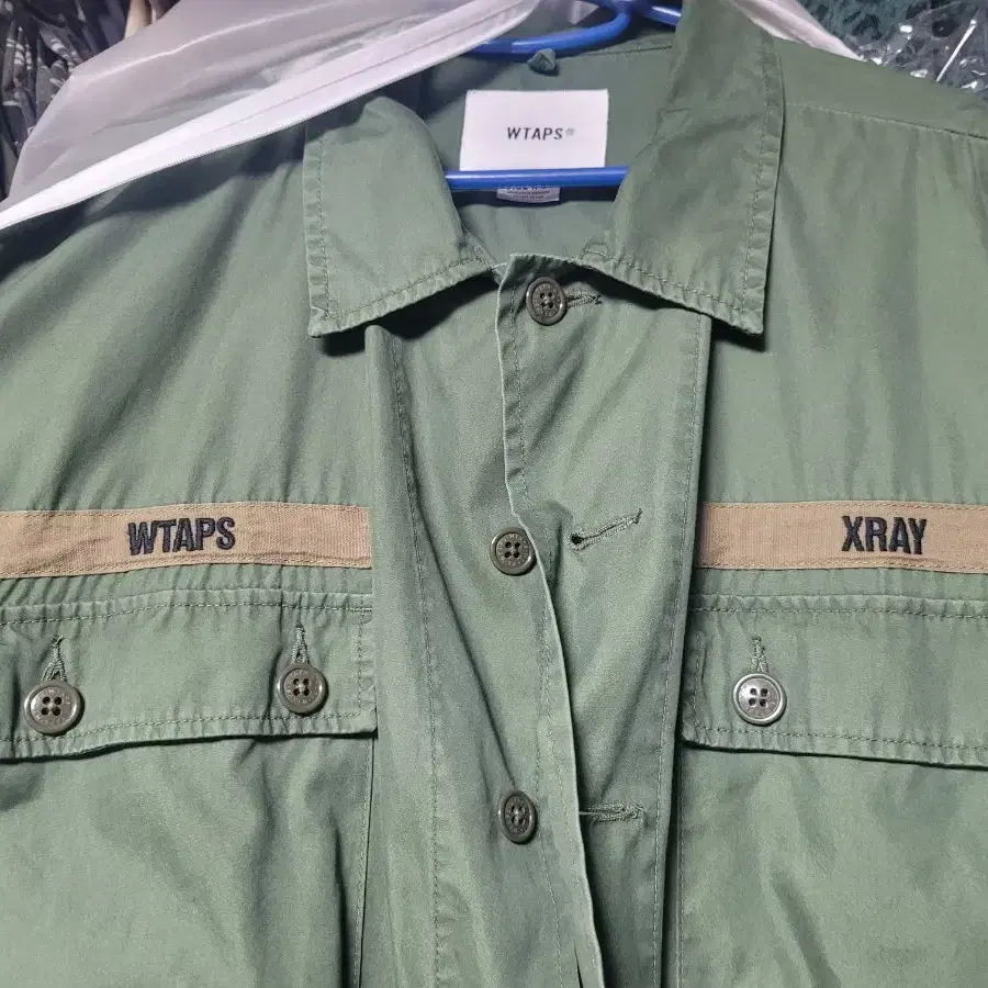 wtaps 19ss jungle olive XRAY