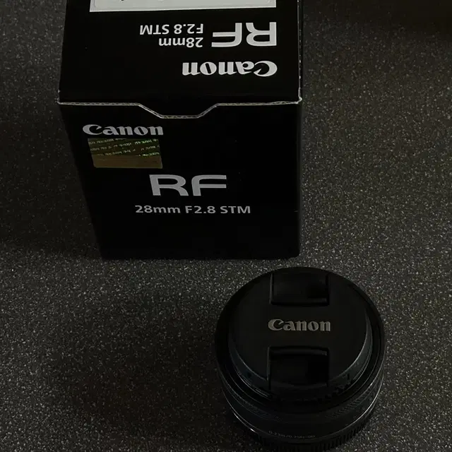 캐논 RF 28mm 2.8 stm 팬케이크 렌즈