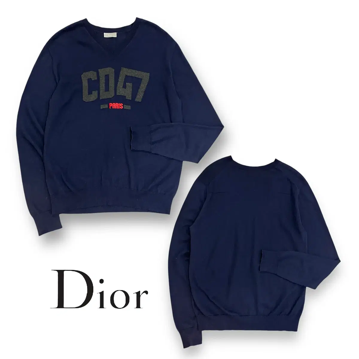 Dior CD47 cashmere blend knit y07176