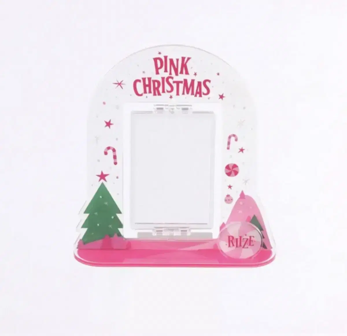 Unsealed)Rize chanyoung acrylic Turning Stand Pink Christmas WTS