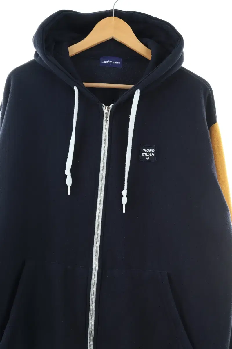 (F) BrandVintage hooded zip-up moua moua brushed - F8AE