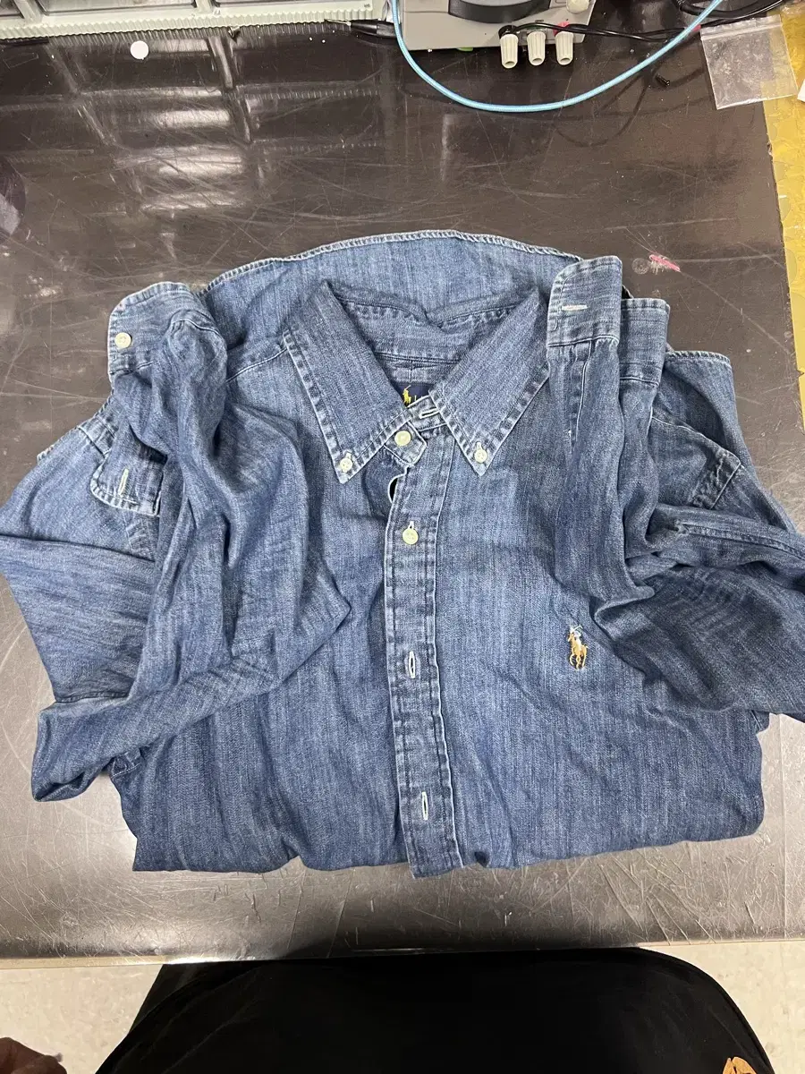 Polo Denim Shirt M