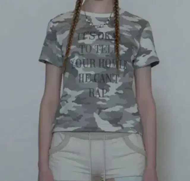 스컬프터 Nothing But The Truth Tee Ash Camo