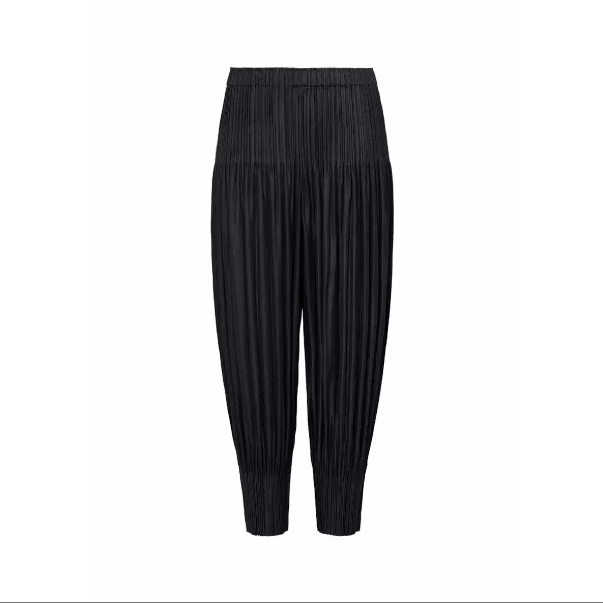 Pleated Issey Miyake Basic Fluffy Pants Black Size 3, 4