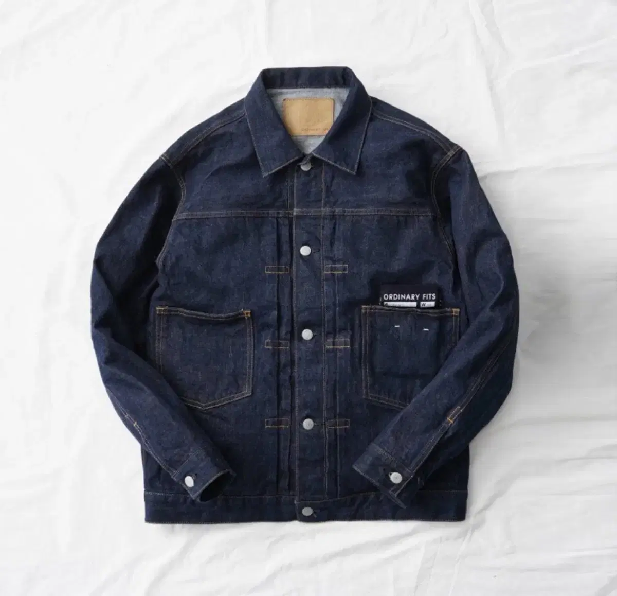 Ordinary Fit Denim Jacket 1st ONE WASH