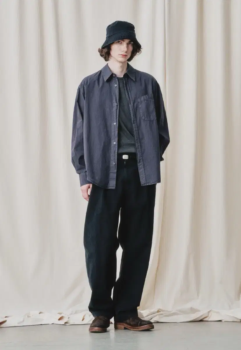 Artifacts Padre Garment-dyed Shirt_Charcoal