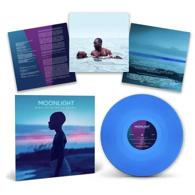 + 영화 Moonlight 한정 블루반 미개봉 OST LP Vinyl +