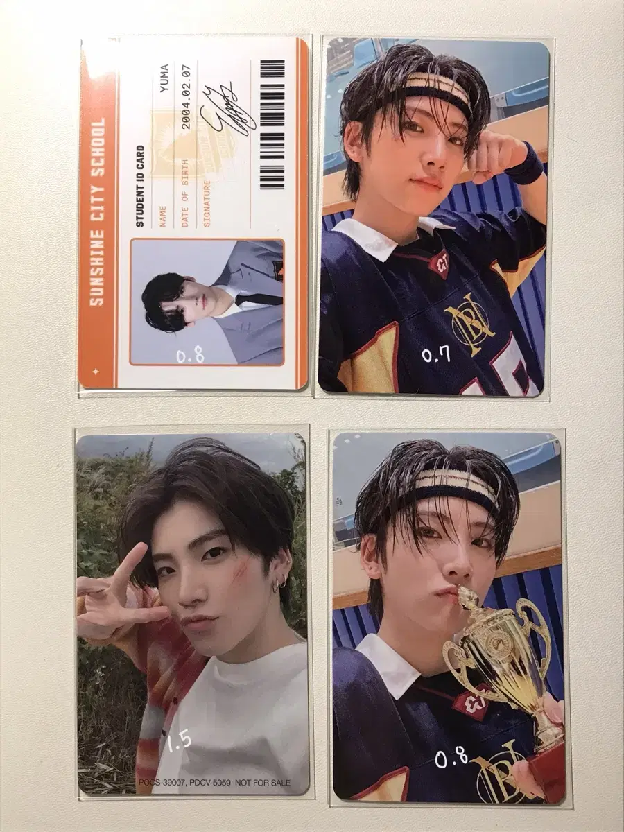 &team yuma photocard WTS