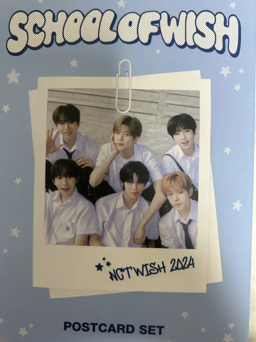 NCT wish U School of Wish postcard WTS