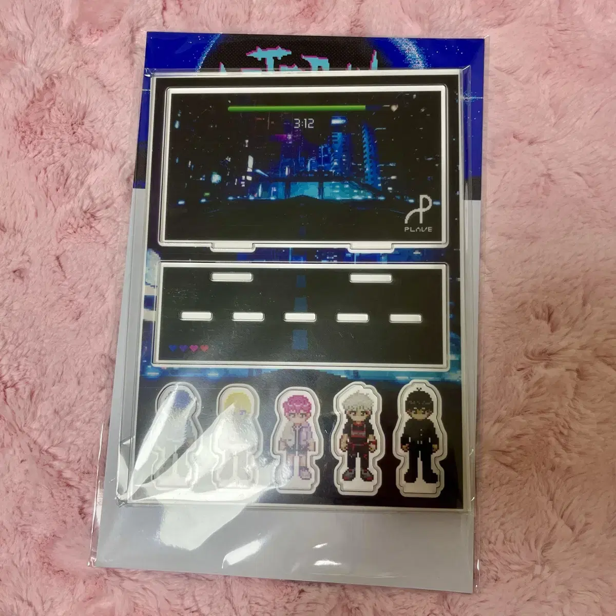 (unsealed) plave Pixelworld Acrylic Stand