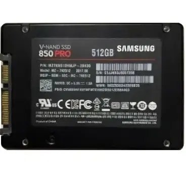 [판매] SSD 삼성 850 PRO 512GB S급 판매.