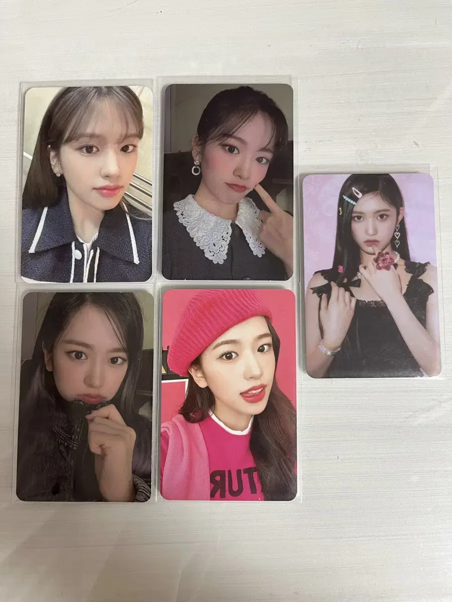 ive ahn yujin leeseo photocard