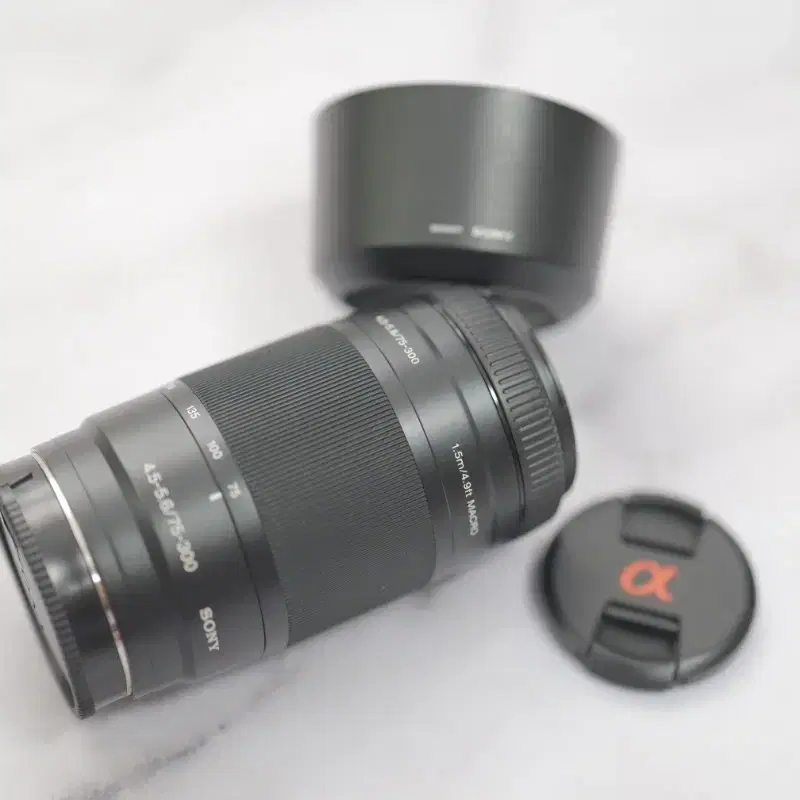 소니 a마운트 dslr 과 dslt 용 75-300mm 망원 렌즈