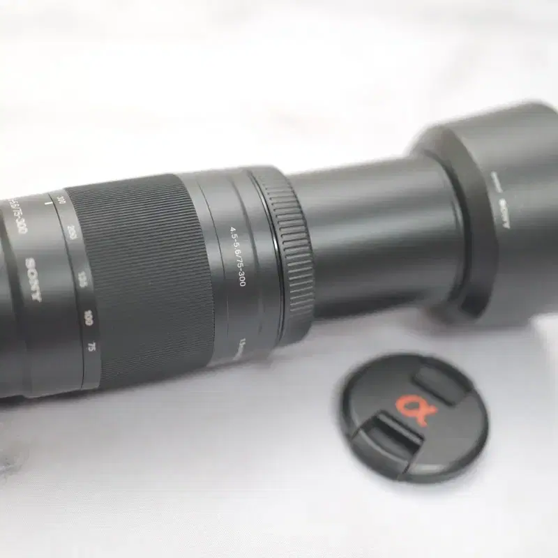 소니 a마운트 dslr 과 dslt 용 75-300mm 망원 렌즈