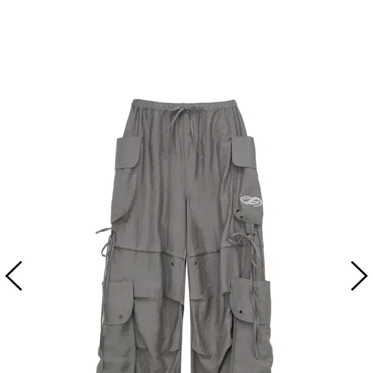 허그유어스킨 Linen cargo pants (Brown)