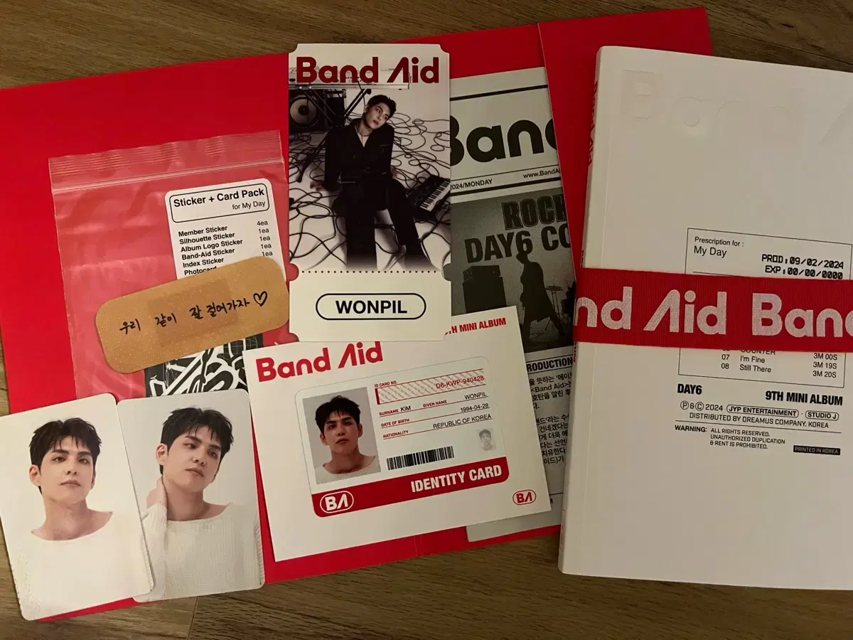 Day 6 Band-Aid One Pens Full Set