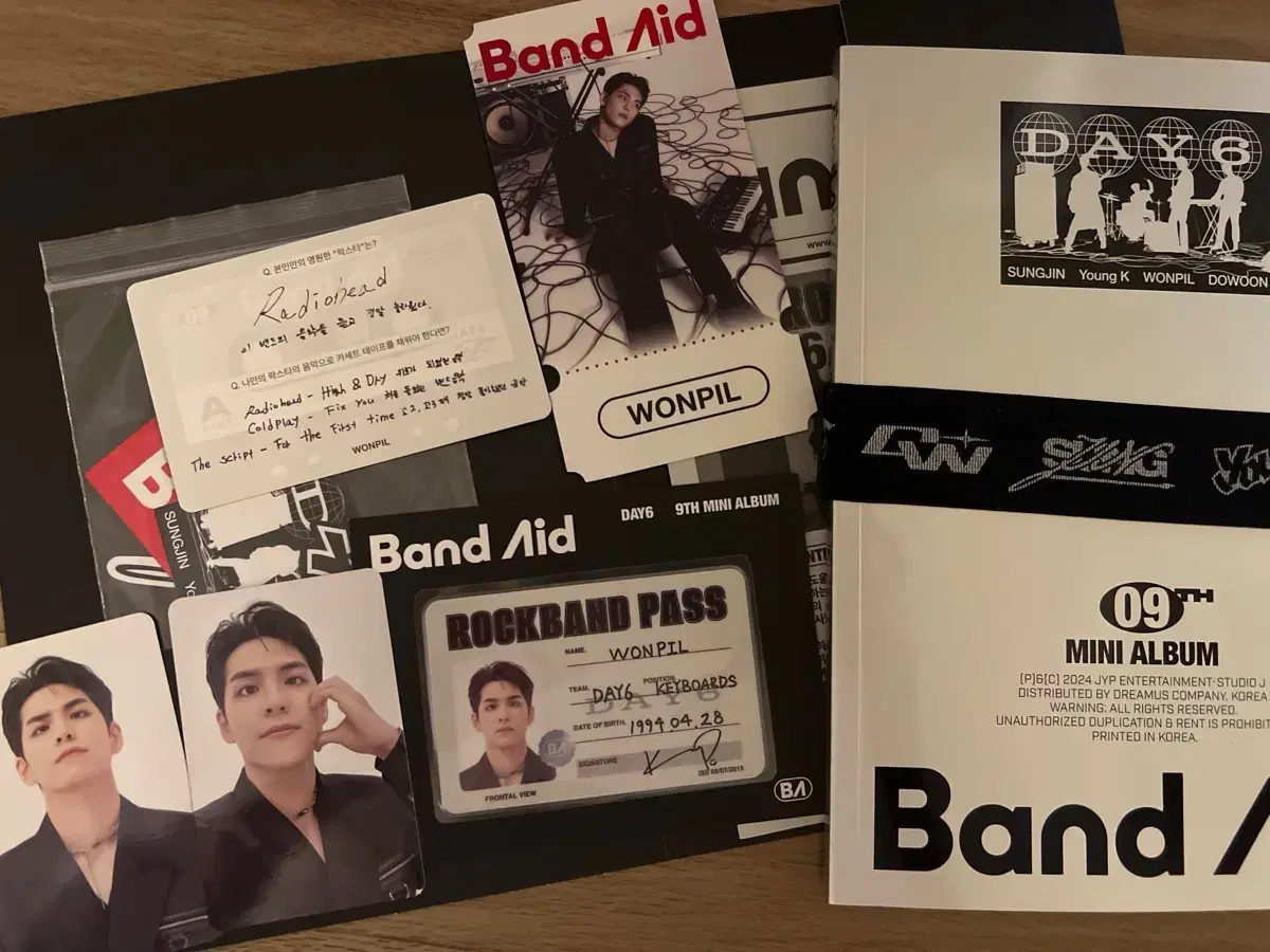 Day 6 Bandaid Rock Band Version Full Set of original songs.