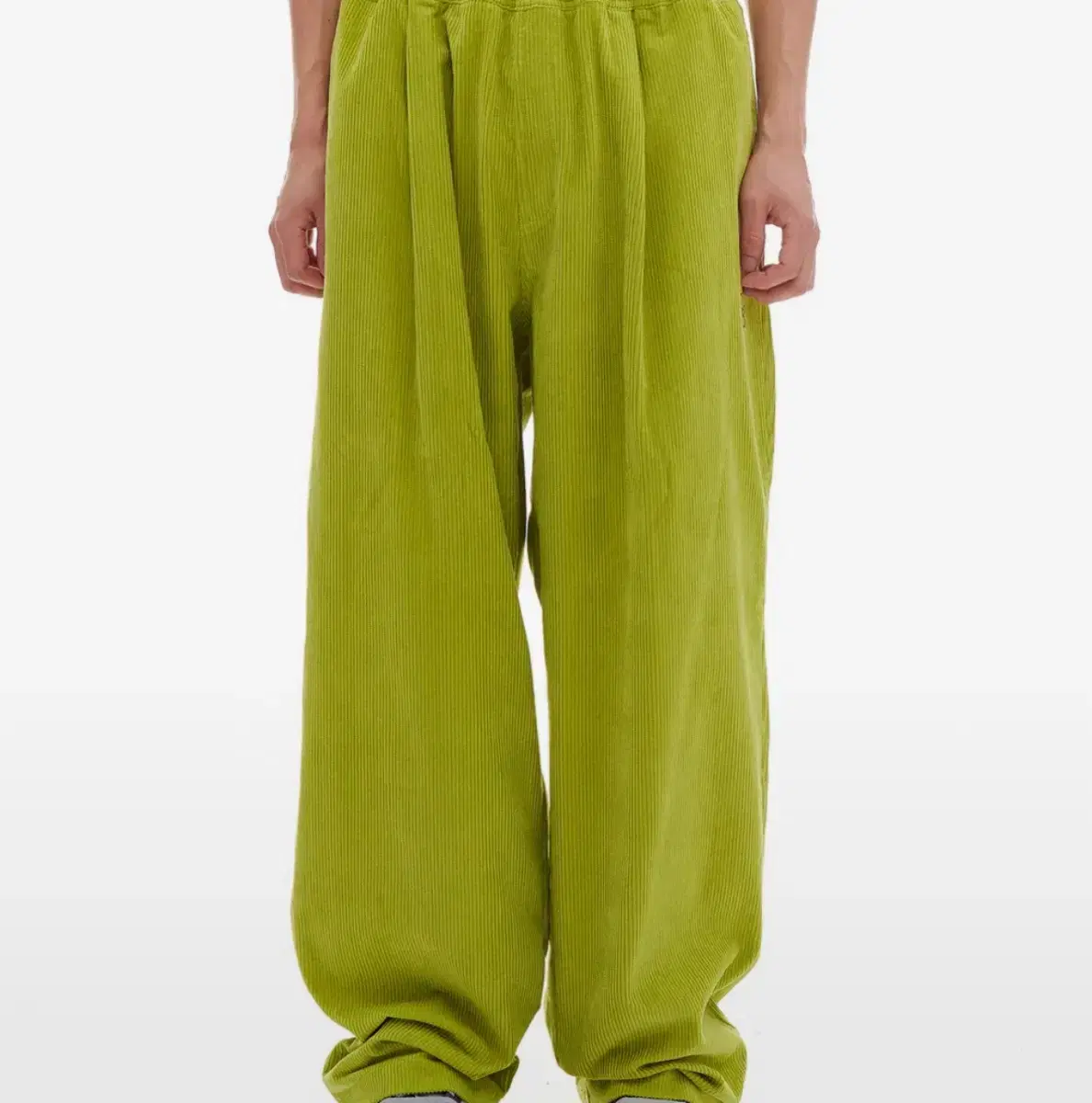 ArchiveBold Corduroy Trousers Lime L size