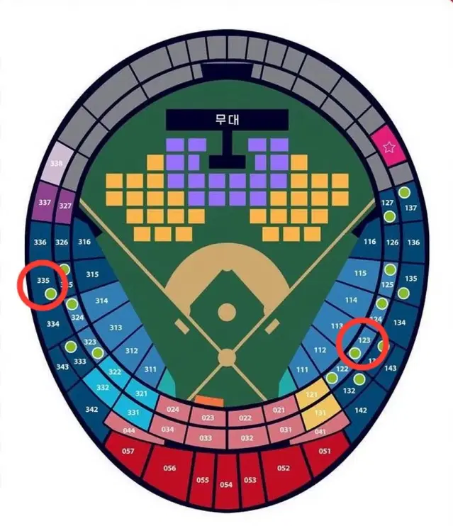 11/3 롯데 자이언츠 레드 팬스티벌 1루 내야필드 3루 내야상단 양도