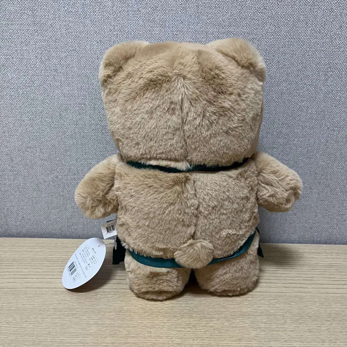 19곰 테드 젤리테드 청록색 앞치마 인형 25cm