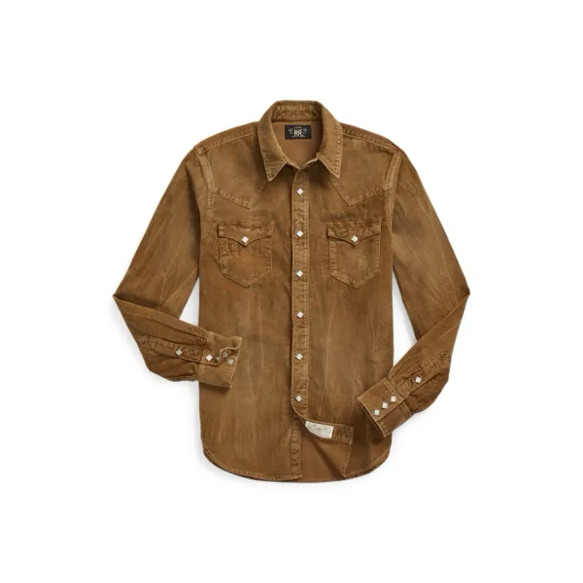 Double L RRL Corduroy Western Shirt Size S