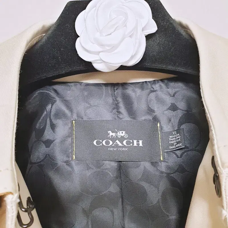 COACH 코치 트렌치코트 여XS