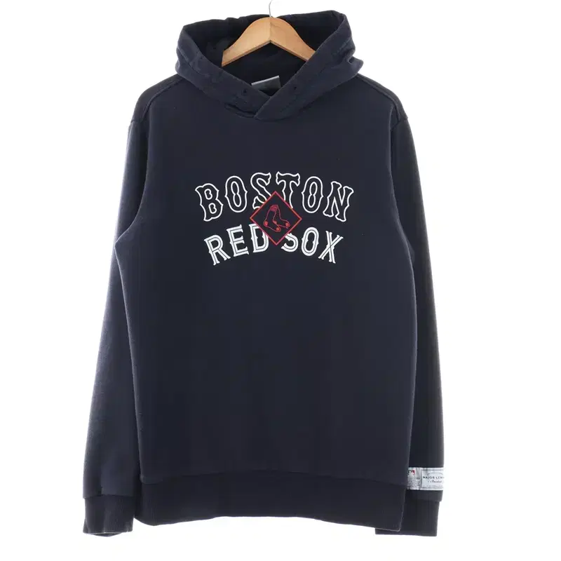 (2XL) MLB 엠엘비 후드티셔츠 빅사이즈 네이비-F8ED