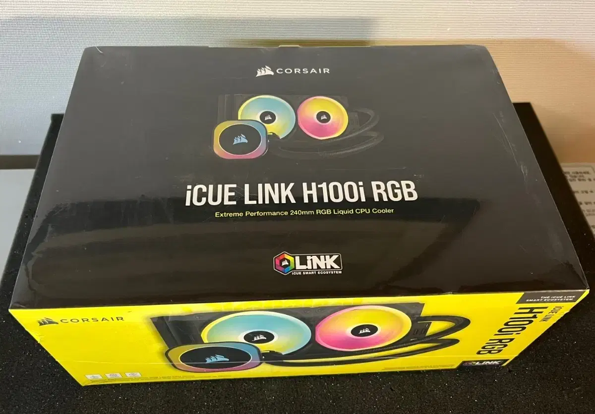 커세어 ICUE LINK H100i RGB 미개봉 국내정발