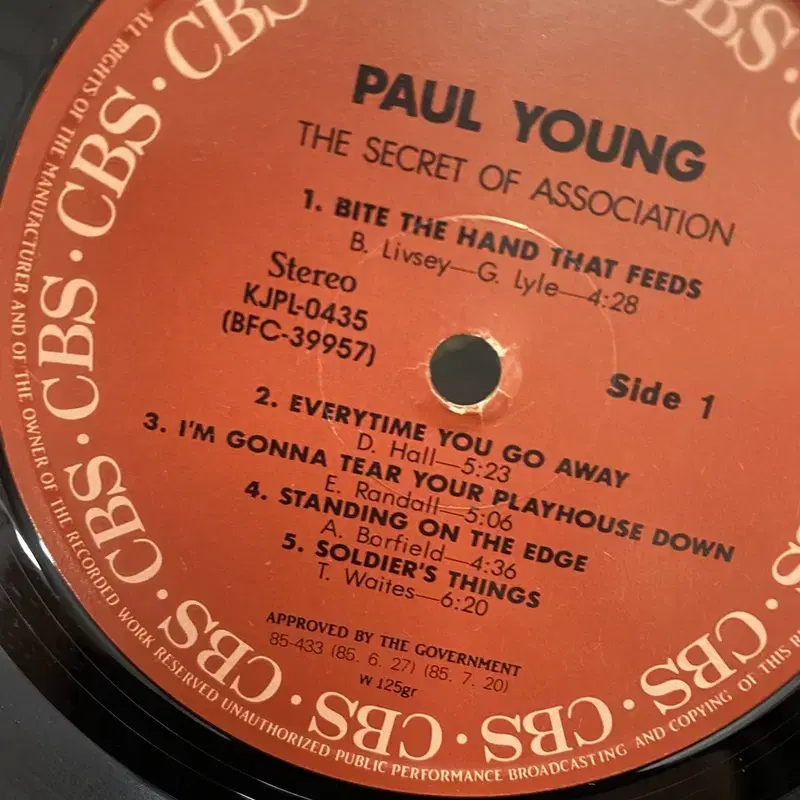 PAUL YOUNG LP / AA4459