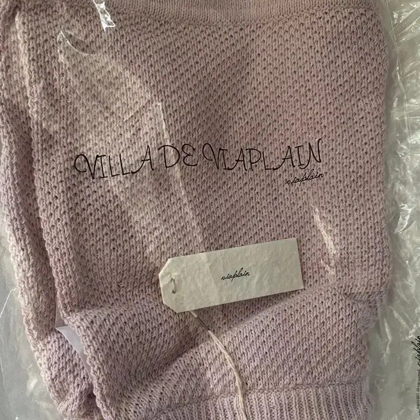 (새상품) 비아플레인 DALE KNIT SHORTS (LIGHT PINK