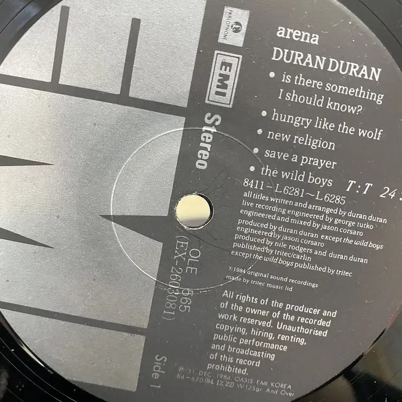 DURAN DURAN  LP / C1055