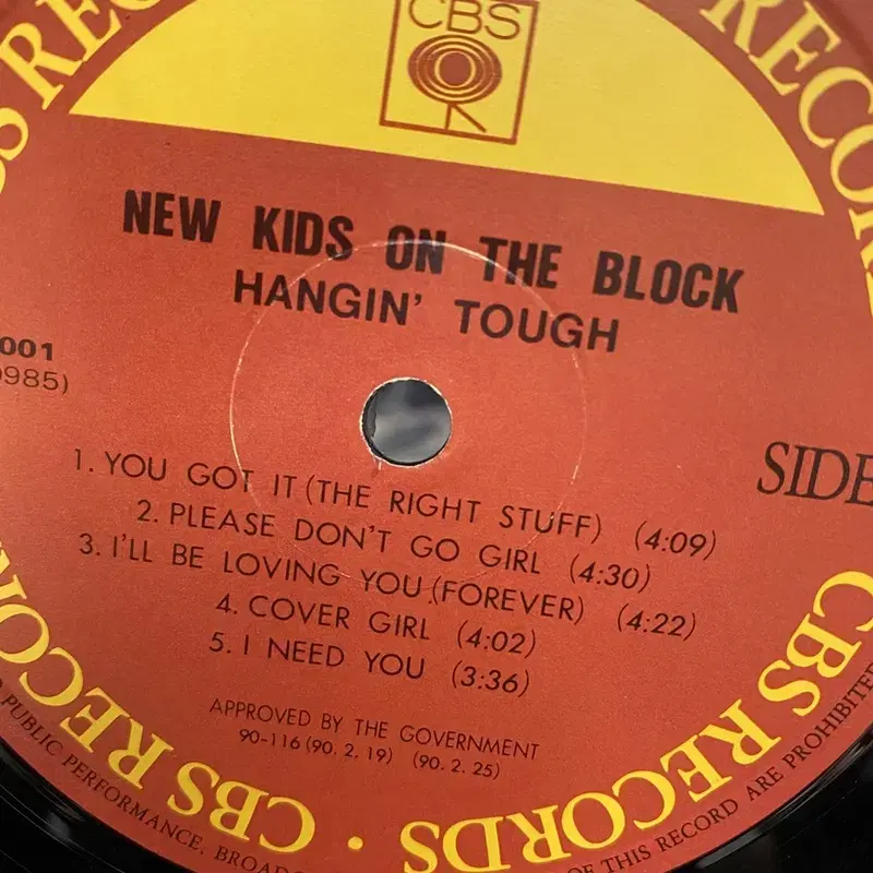 NEW KIDS ON THE BLOCK LP / C1057