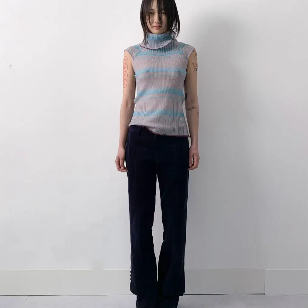 울리카 double layered corduroy pants