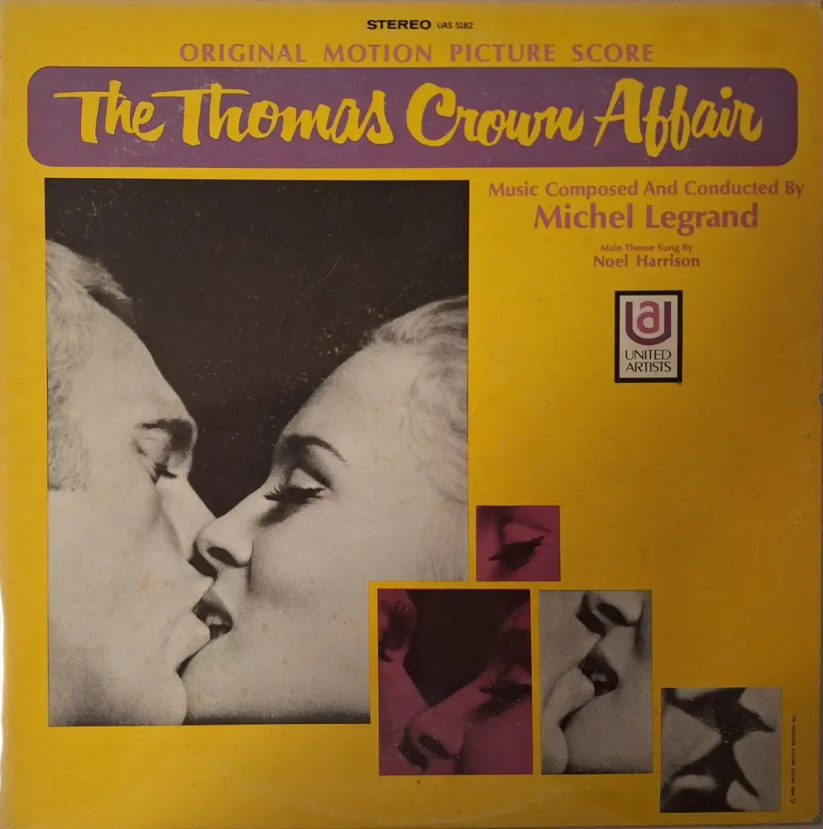 미국원반/초판/OST/The Thomas Crown Affair LP