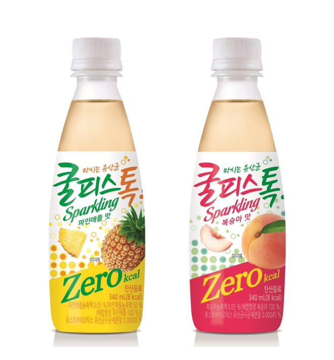 무료배송-동원 쿨피스톡 제로 0kcal 340ml 24개 파인애플/복숭아