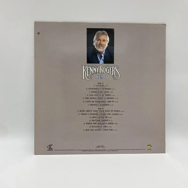 KENNY ROGERS BEST LP / C1740