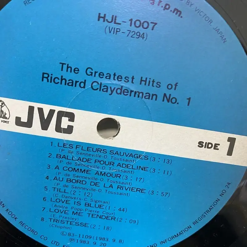 RICHARD CLAYDERMAN  LP / C1862