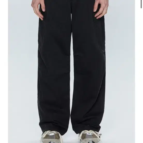 유니온블루 M65 WIDE CARGO PANTS [BLACK] (L)