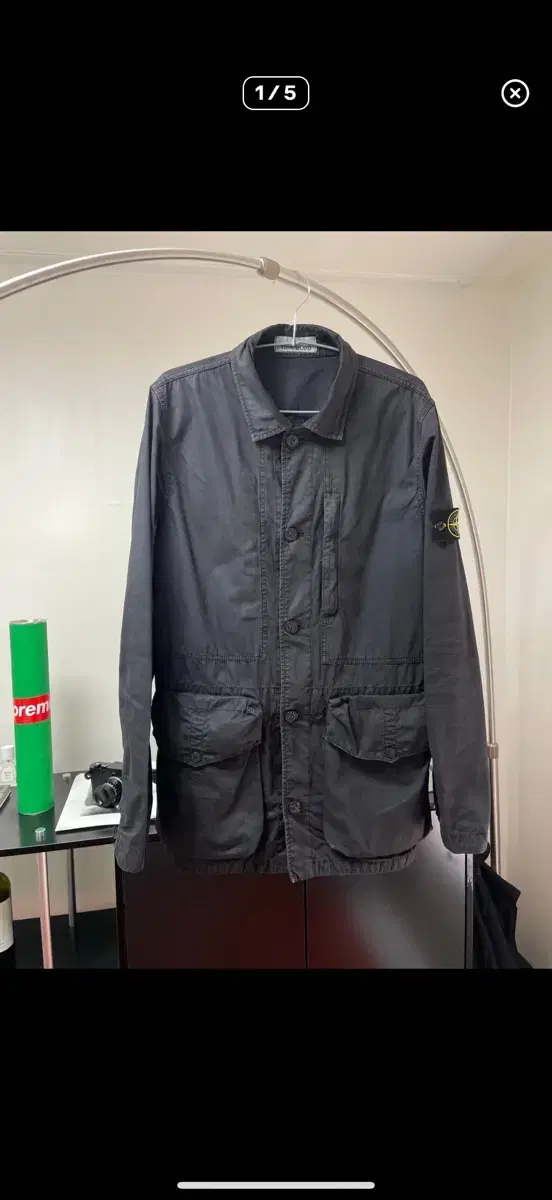 Stone Island Tela smerigliata jacket