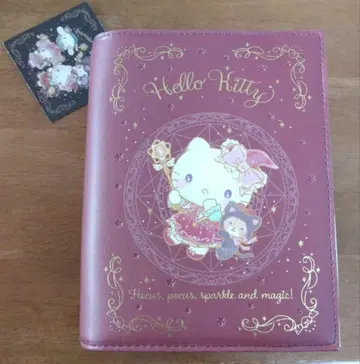 Sanrio 산리오마법의 디자인 책 파우치형 파우치형 파우치 키티
