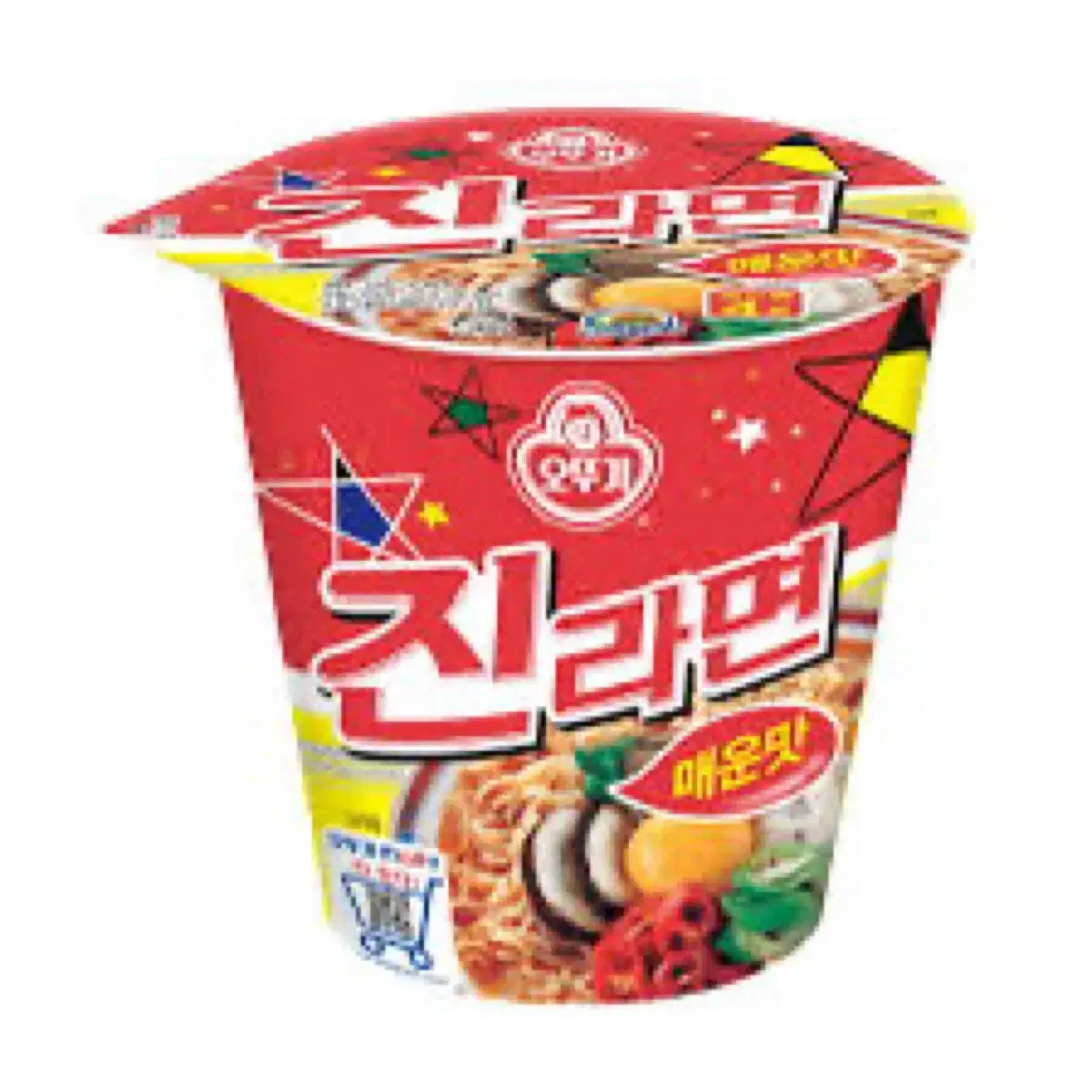 Gs25 진라면 매운맛 소컵 기프티콘