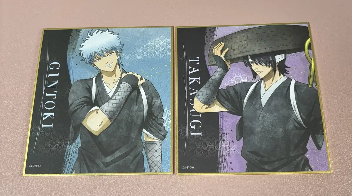 [Jun] Gintama Goods Gintoki Takasugi Colored Paper in Bulk