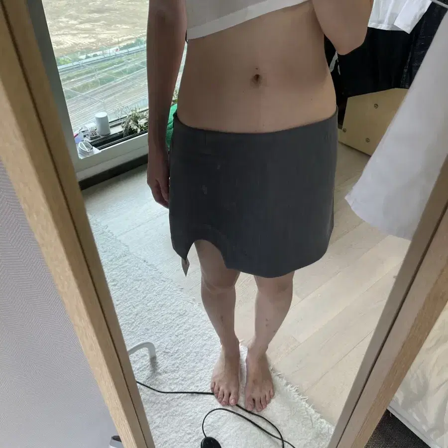 [m] the frankie shop slit skirt