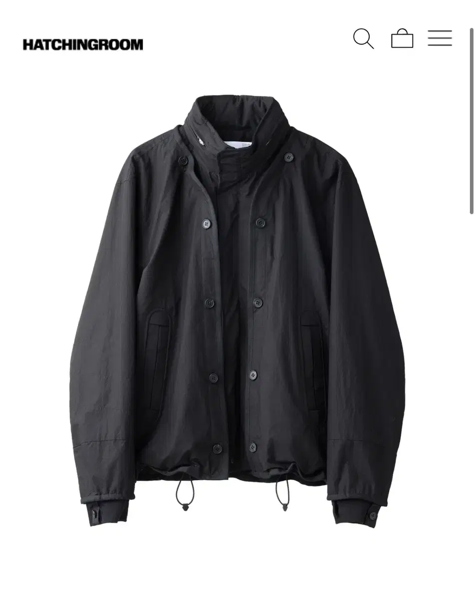 해칭룸Reverse M65 Jacket Black L