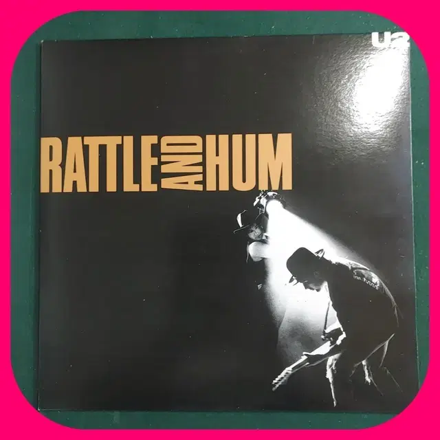 U2 BATTLE AND HUM  LP M/M