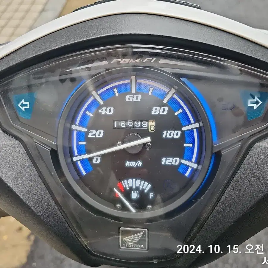 HONDA SCR110 2017년식 16899km