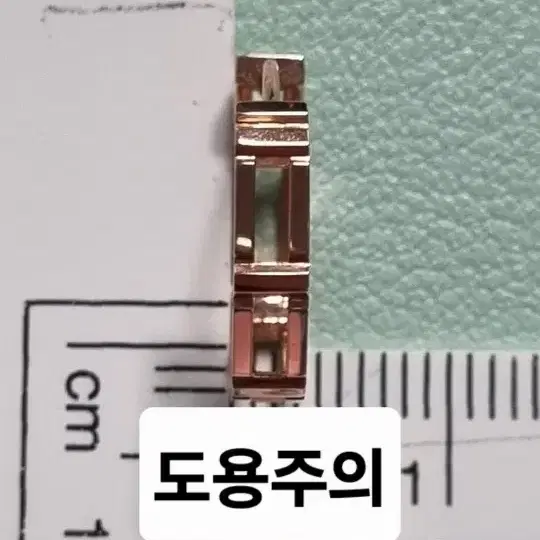 14k 스타일러스(골든듀amc)이쉘르모던3 원터치 귀걸이