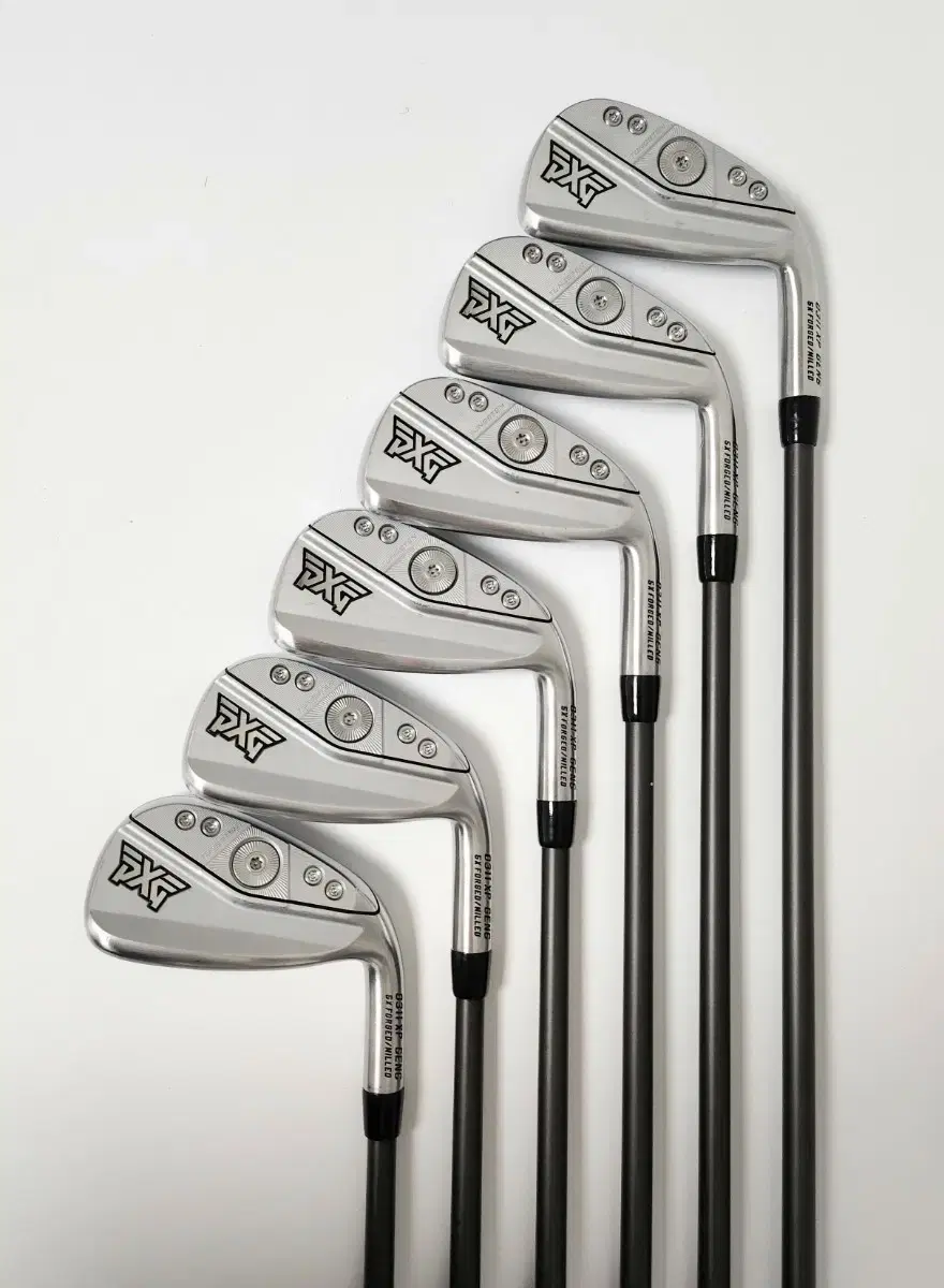 PXG GEN6 더블크롬 0311XP 5~W 6아이언  스틸파이버