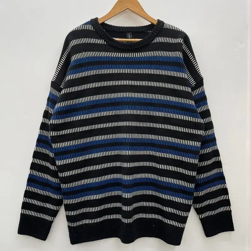 Free A10 RAW Overfit Striped Men's Knit Vintage Look